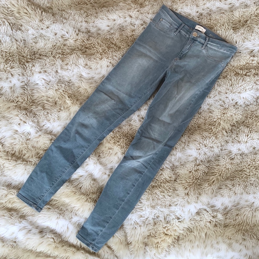 Light Blue Skinny River Island Molly Jeans